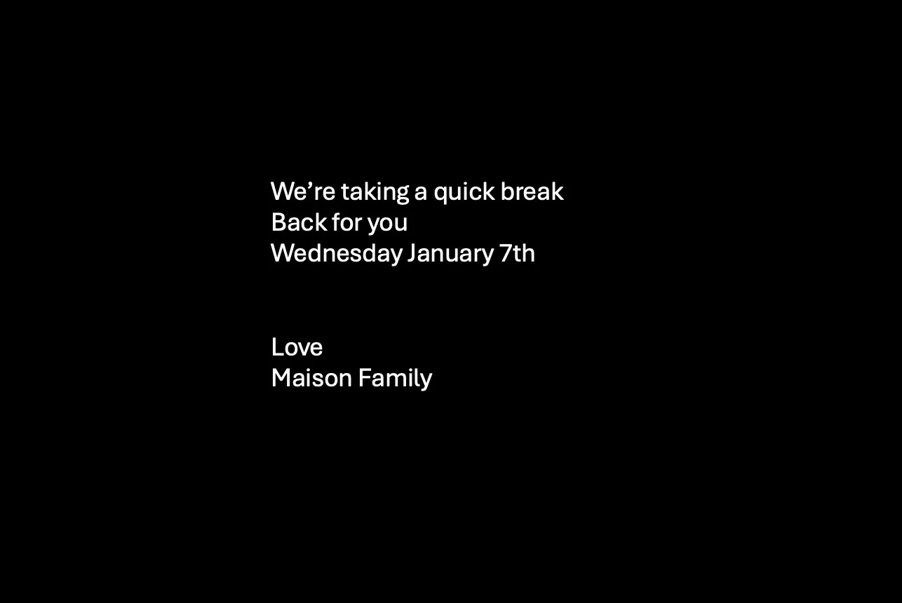 QUICK BREAK – We ‘re right back!