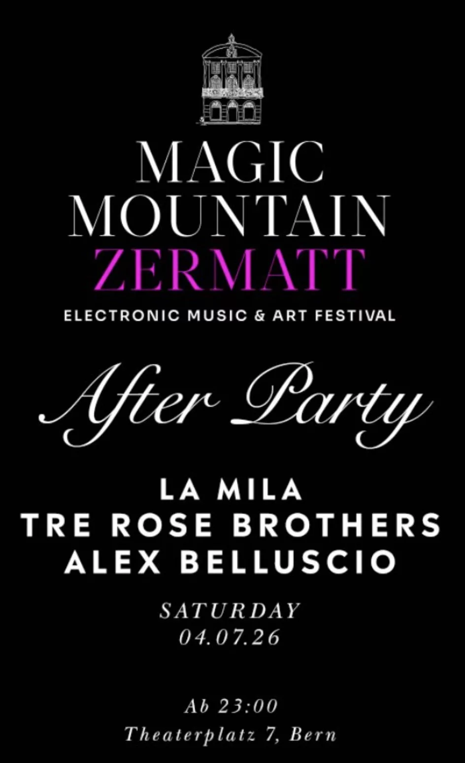 MAGIC MOUNTAIN AFTER PARTY